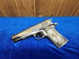 COLT 1911 CUSTOM SHOP LIMITTED TALO AZTEC EMPIRE ENGRAVED! - 4 of 6