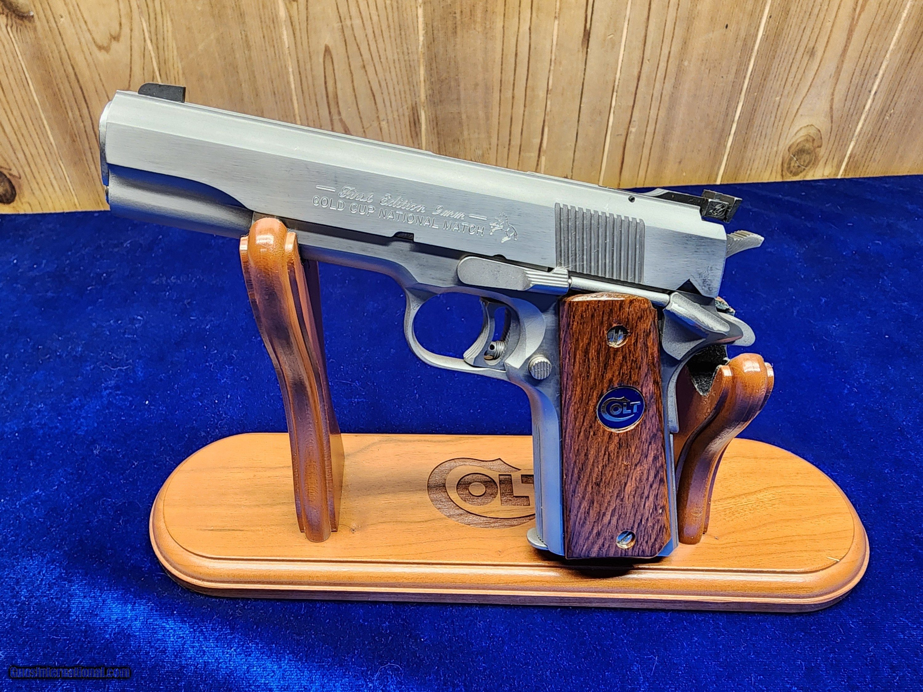 COLT 1911 CUSTOM SHOP LIMITTED EDITION GOLD CUP NATIONAL MATCH 1ST ...