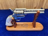 COLT CUSTOM SHOP SINGLE ACTION ARMY 45 LC GORGEOUS WESTERN MOTIFS ENGRAVING - 3 of 9