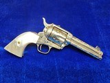 COLT CUSTOM SHOP SINGLE ACTION ARMY 45 LC GORGEOUS WESTERN MOTIFS ENGRAVING - 9 of 9