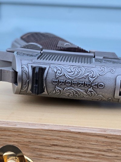 Colt 1911 Custom Engraved D-Day Commemorative Unfired - Image 5 of 11