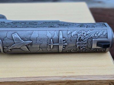 Colt 1911 Custom Engraved D-Day Commemorative Unfired - Image 6 of 11