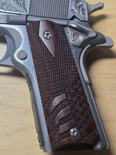 Colt 1911 Custom Engraved D-Day Commemorative Unfired - Image 9 of 11
