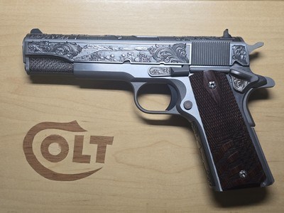 Colt 1911 Custom Engraved D-Day Commemorative Unfired - Image 2 of 11