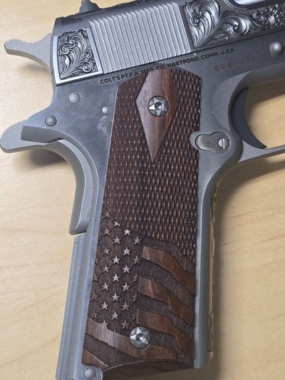 Colt 1911 Custom Engraved D-Day Commemorative Unfired - Image 10 of 11