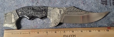 ONE OF A KIND MEL PARDUE CUSTOM JUMBO KNIFE CIRA 2000 - 2001