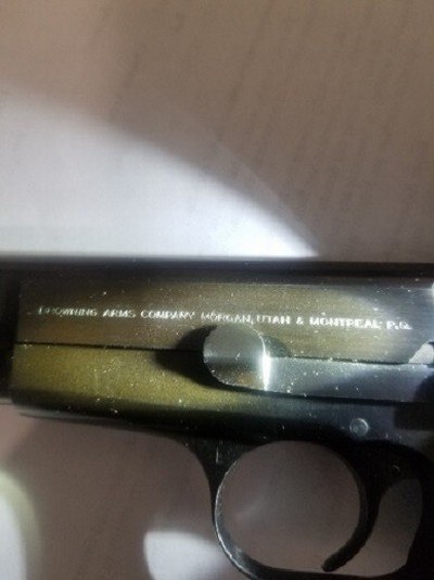 1981 Browning FN model 7.65 semi auto pistol - Image 3 of 7
