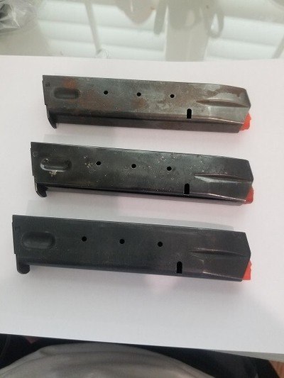 Original Marlin Camp 9 magazines with orange follower - 20 round - Image 1 of 5