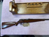 VERY NICE SAVAGE MODEL 23A SPORTER 22 LONG RIFLE - 1 of 15