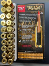 6.8 WESTERN BROWNING LONG RANGE PRO HUNTER & WINCHESTER COPPER IMPACT - Image 6 of 6