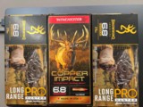 6.8 WESTERN BROWNING LONG RANGE PRO HUNTER & WINCHESTER COPPER IMPACT - Image 1 of 6