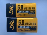 6.8 WESTERN BROWNING LONG RANGE PRO HUNTER & WINCHESTER COPPER IMPACT - Image 3 of 6