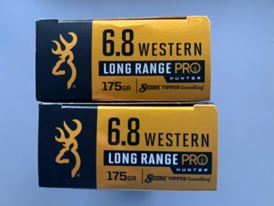 6.8 WESTERN BROWNING LONG RANGE PRO HUNTER & WINCHESTER COPPER IMPACT - Image 3 of 6