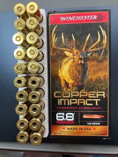 6.8 WESTERN BROWNING LONG RANGE PRO HUNTER & WINCHESTER COPPER IMPACT - Image 5 of 6