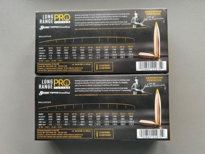 6.8 WESTERN BROWNING LONG RANGE PRO HUNTER & WINCHESTER COPPER IMPACT - Image 2 of 6