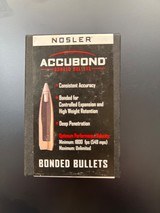 NEW UNUSED NOSLER ACCUBOND 270cal 150gr 32ct & SIERRA GAMECHANGER 270 cal 175gr 42ct - Image 1 of 6