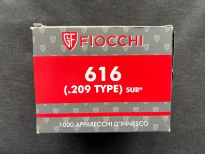 NEW IN THE BOX FIOCCHI 616 (.209 type) 1000 SHOTSHELL PRIMERS - Image 1 of 4