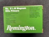 NEW IN THE BOX 1000REMINGTON NO. 91/2 M MAGNUM RIFLE PRIMERS - Image 1 of 1