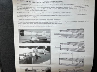 LIKE NEW SINCLAIR SEATING DEPTH GUAGE # 09-400 - Image 3 of 4