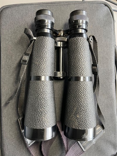 HENSOLDT WETZLAR VINTAGE GERMAN MADE 8X56 BINOCULAR WITH CASE - Image 2 of 8