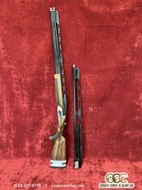 Webley & Scott DTT PRO Over & Under/Unsingle Trap Combo Shotgun, 12 GA, 32