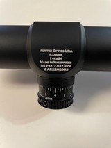 Vortex Ranger 1-4x24mm illuminated reticle rifle scope, with mount and flip up caps - 5 of 14