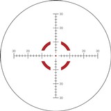 Vortex Ranger 1-4x24mm illuminated reticle rifle scope, with mount and flip up caps - 3 of 14