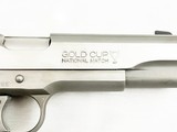 Colt National Match Gold Cup Enhanced .45 ACP Series 80 Stainless Orig Box - 2 of 9