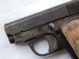 WW2 GI BRING BACK FRENCH SWEET HEART GRIP PISTOL Model 10 by UNIQUE 25 Caliber. - 6 of 13