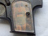 WW2 GI BRING BACK FRENCH SWEET HEART GRIP PISTOL Model 10 by UNIQUE 25 Caliber. - 4 of 13