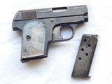 WW2 GI BRING BACK FRENCH SWEET HEART GRIP PISTOL Model 10 by UNIQUE 25 Caliber. - 13 of 13