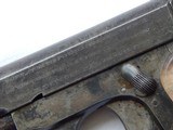 WW2 GI BRING BACK FRENCH SWEET HEART GRIP PISTOL Model 10 by UNIQUE 25 Caliber. - 7 of 13