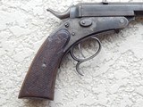 Rare Vintage German 22 Caliber Single Shot Parlor Pistol - 8 of 15