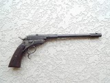 Rare Vintage German 22 Caliber Single Shot Parlor Pistol - 2 of 15