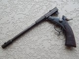 Rare Vintage German 22 Caliber Single Shot Parlor Pistol - 13 of 15