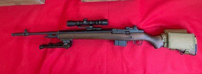 Standard M1A with burris scout 2-7 - Image 2 of 5