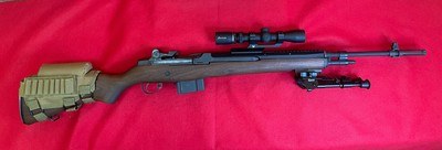 Standard M1A with burris scout 2-7