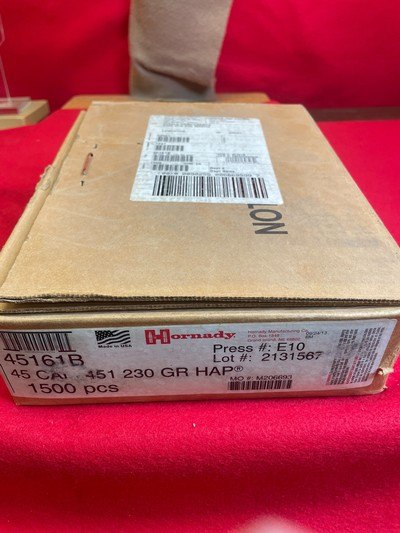 Hornady .45 230gr HAP - Image 1 of 2