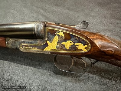 John Wilkes 12 bore - K. Hunt style engravings - sidelockejectors - Image 6 of 10