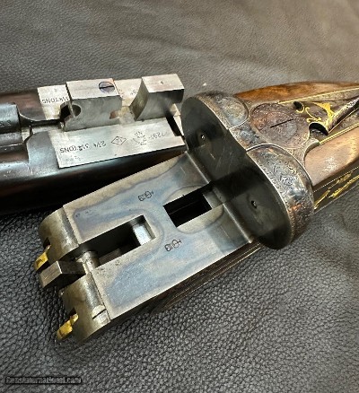 John Wilkes 12 bore - K. Hunt style engravings - sidelockejectors - Image 10 of 10