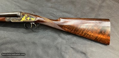 John Wilkes 12 bore - K. Hunt style engravings - sidelockejectors - Image 5 of 10