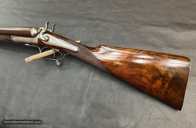 1873 Boss and Co 10 bore Hammer gun - Underlever Self opening
