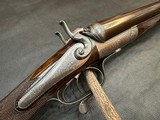 1873 Boss and Co 10 bore Hammer gun - Underlever Self opening - 12 of 12