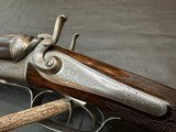 1873 Boss and Co 10 bore Hammer gun - Underlever Self opening - 2 of 12