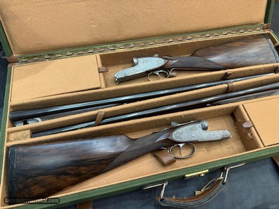 Paire Piotti King 12 bore - S/S - Zacchi engraved - 1987