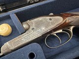 John Rigby 1906 double express - Rising Bite - 9,3X74 R - Zeiss Scope - 3 of 12