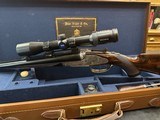 John Rigby 1906 double express - Rising Bite - 9,3X74 R - Zeiss Scope - 9 of 12