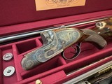 Charles Lancaster London - Boss Action - Over and Under - Single trigger - 2010 - M. Hunt Engraving - 2 of 13