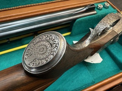 Double express FRANCOTTE - BIG FIVE - 375 HH Mag - Grifnée engraved - Image 6 of 12