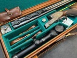Double express FRANCOTTE - BIG FIVE - 375 HH Mag - Grifnée engraved - 3 of 12